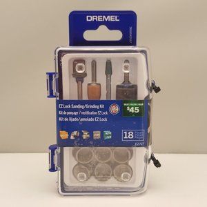 Dremel 18 Piece EZ Lock Sanding / Grinding Kit EZ727 / EZ727-02 | 2615E727AB